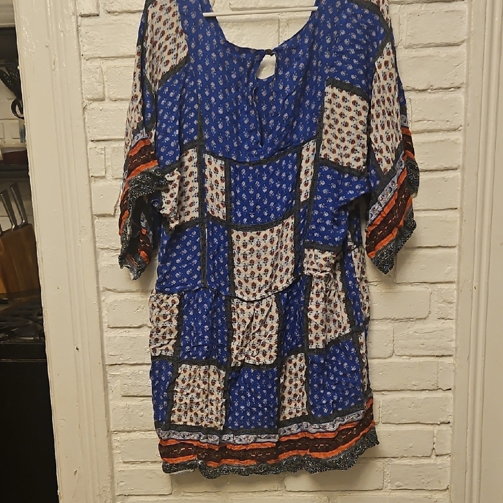 Vibrant Patchwork Dress - image 3